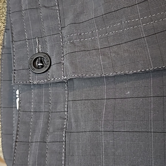 O'Neill Crossover Shorts Size 40 Gray Plaid - Picture 16 of 16